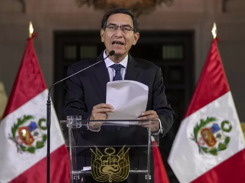 Martín Vizcarra, presidente de Perú