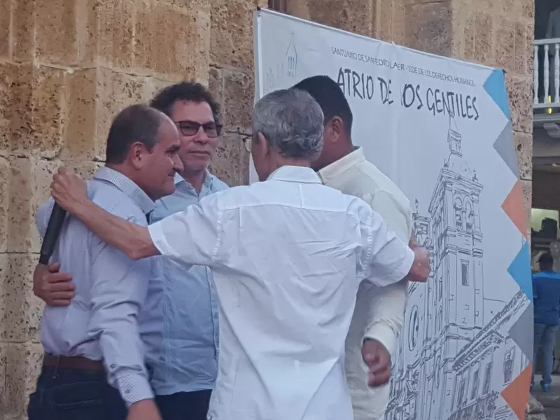 Se trató de un acto público de perdón y reconciliación