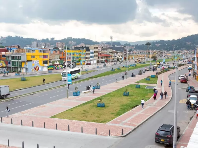 Nueva Avenida Tabor (Calle 132), en el noroccidente de Bogotá.