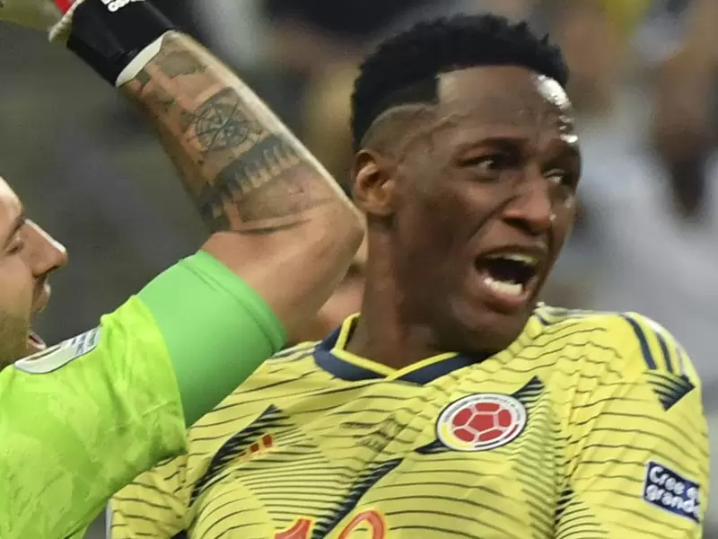 Yerry Mina, central de la Selección Colombia