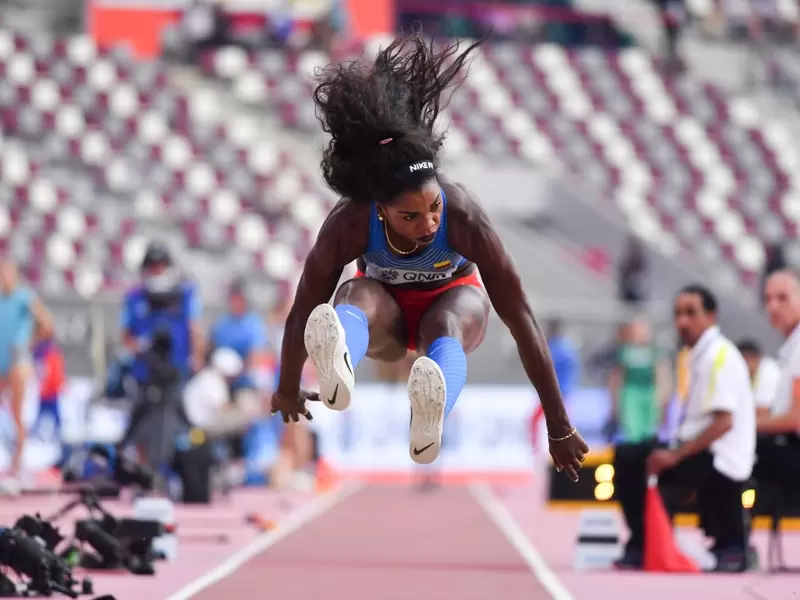 Caterine Ibargüen, atleta colombiana Caterine Ibargüen, atleta colombiana