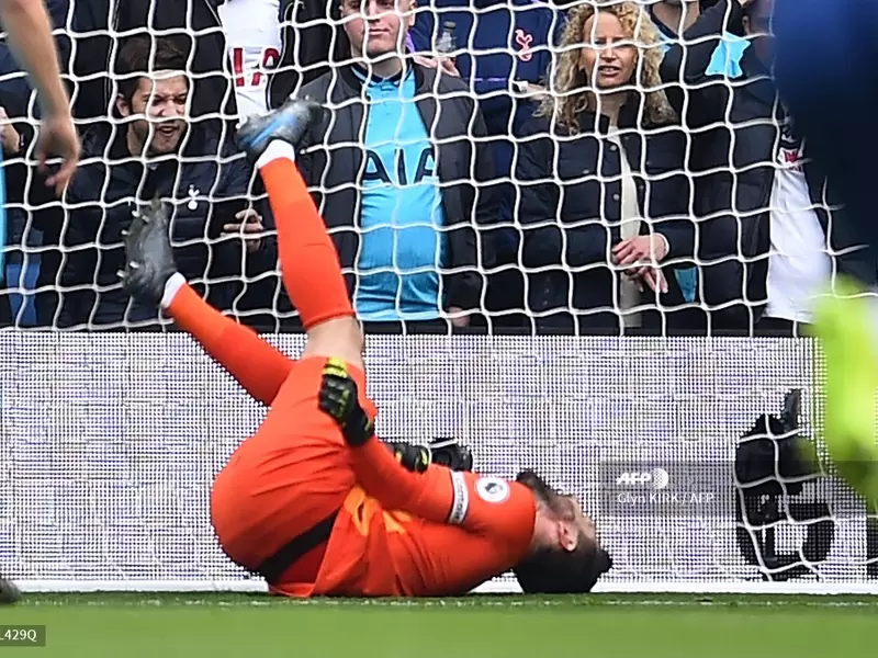 Hugo Lloris lesionado Hugo Lloris lesionado