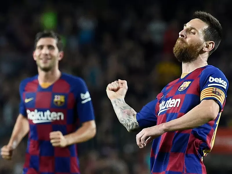 Messi con el Barcelona Messi con el Barcelona