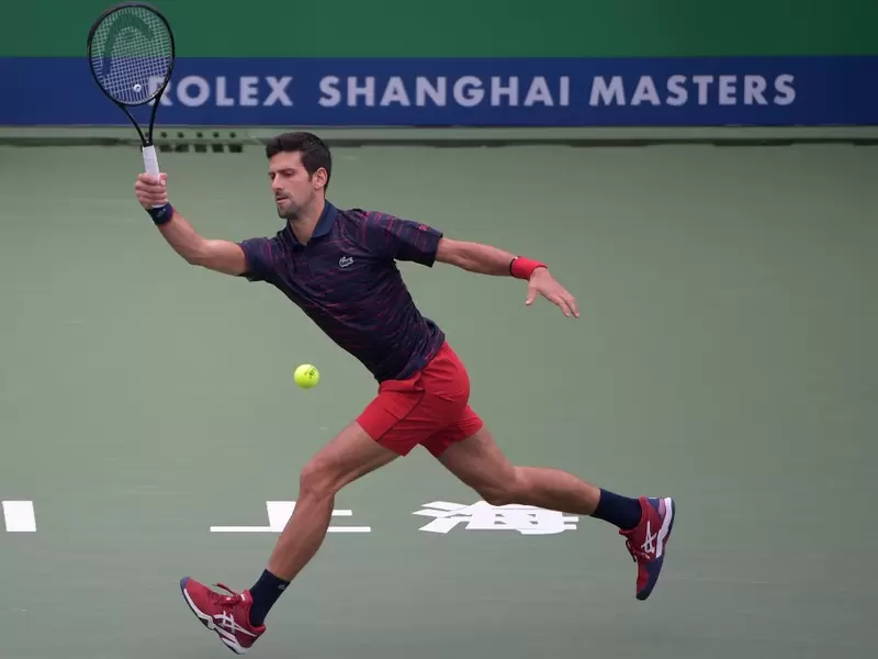 El tenista Novak Djokovic El tenista Novak Djokovic