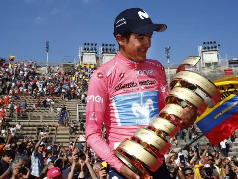 Richard Carapaz, campeón del Giro de Italia 2019 Richard Carapaz, campeón del Giro de Italia 2019