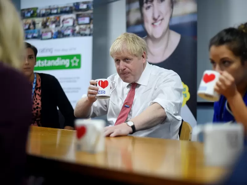 Primer ministro británico, Boris Johnson