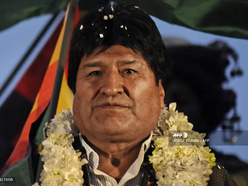 Evo Morales, expresidente de Bolivia