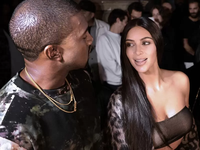 Kanye West y Kim Kardashian Kanye West y Kim Kardashian