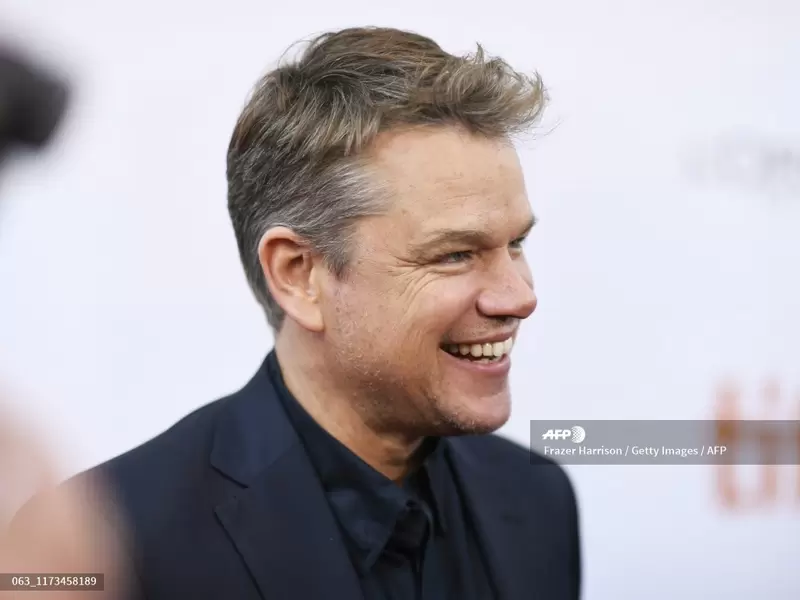 El actor Matt Damon El actor Matt Damon