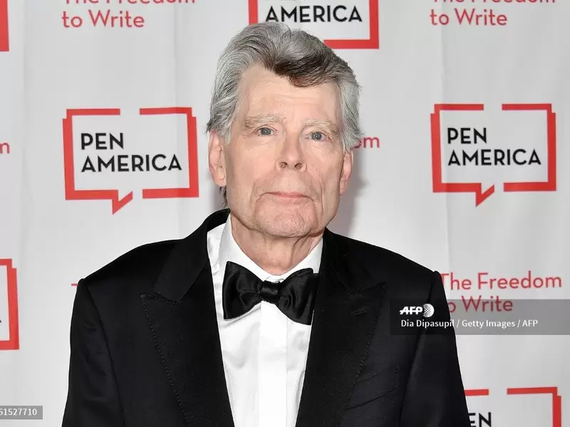 El escritor Stephen King El escritor Stephen King