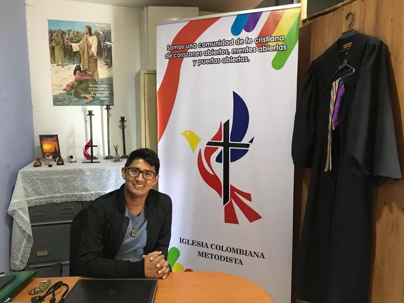 Pastor metodista, John Botía