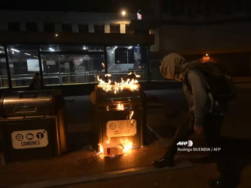 Violentas protestas en Ecuador