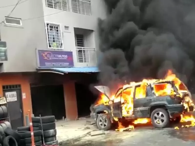 Explosión en Cali Explosión en Cali