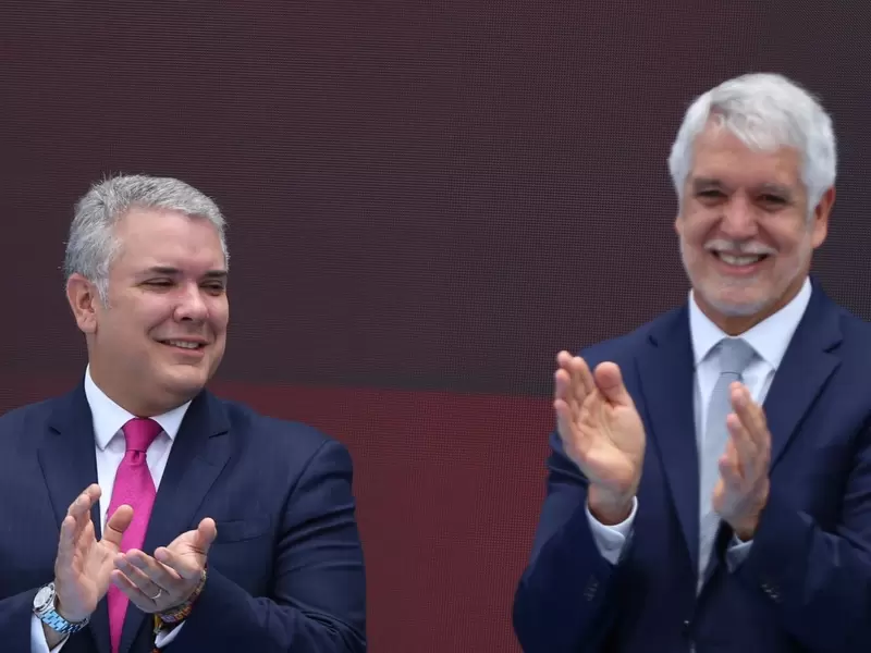 Iván Duque y Enrique Peñalosa Iván Duque y Enrique Peñalosa