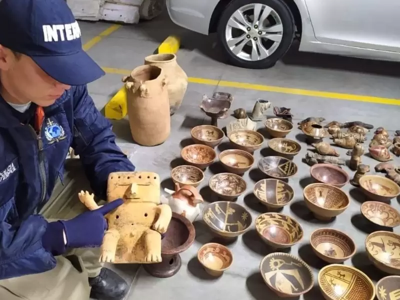 Piezas arqueológicas recuperadas Piezas arqueológicas recuperadas