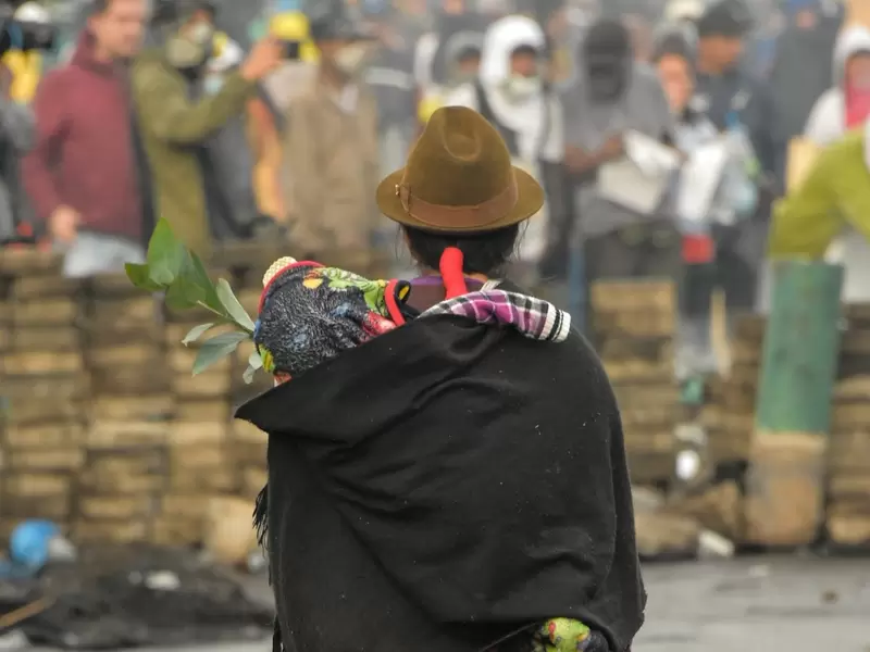 Protestas en Quito, Ecuador Protestas en Quito, Ecuador