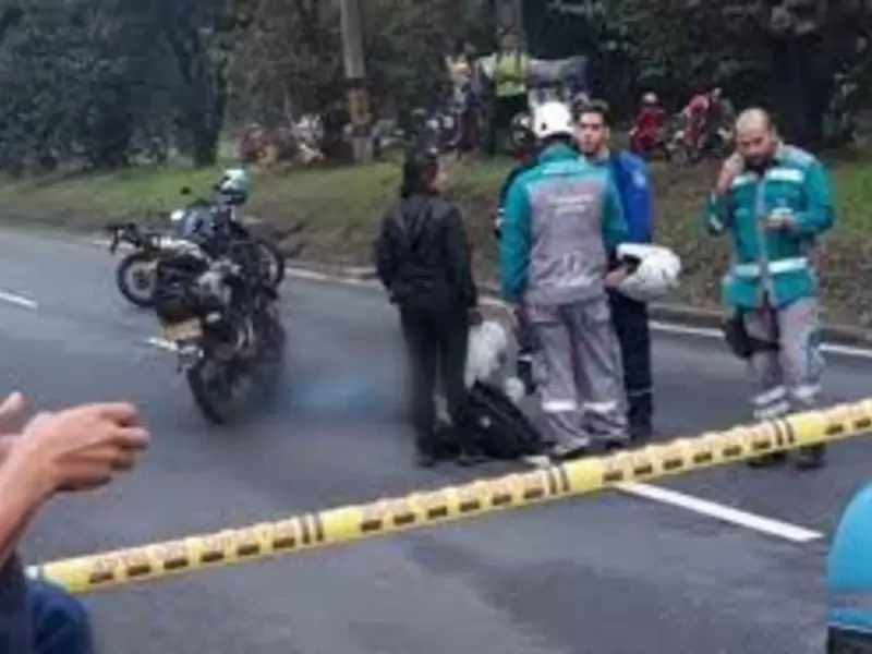 De los muertos en accidentes de tránsito en Medellín, el 50% iban en moto