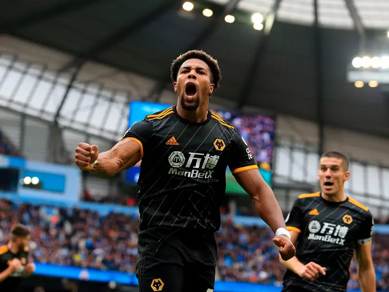 Adama Traoré, futbolista español de ascendencia maliense al servicio de Wolverhampton