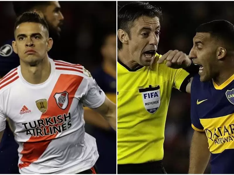 Rafael Santos Borré y 'Wanchope' Ábila
