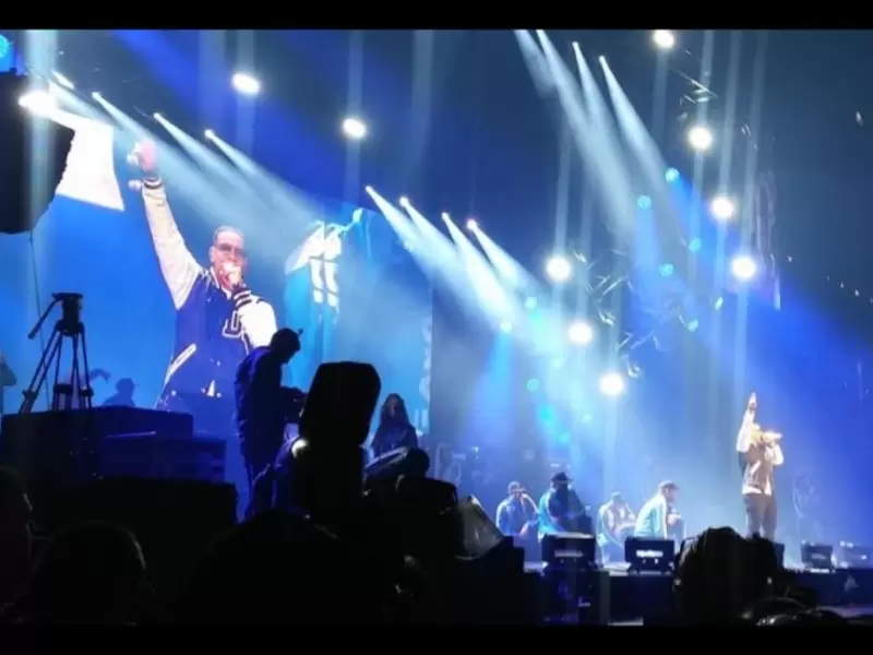 Daddy Yankee en el Movistar Arena.
