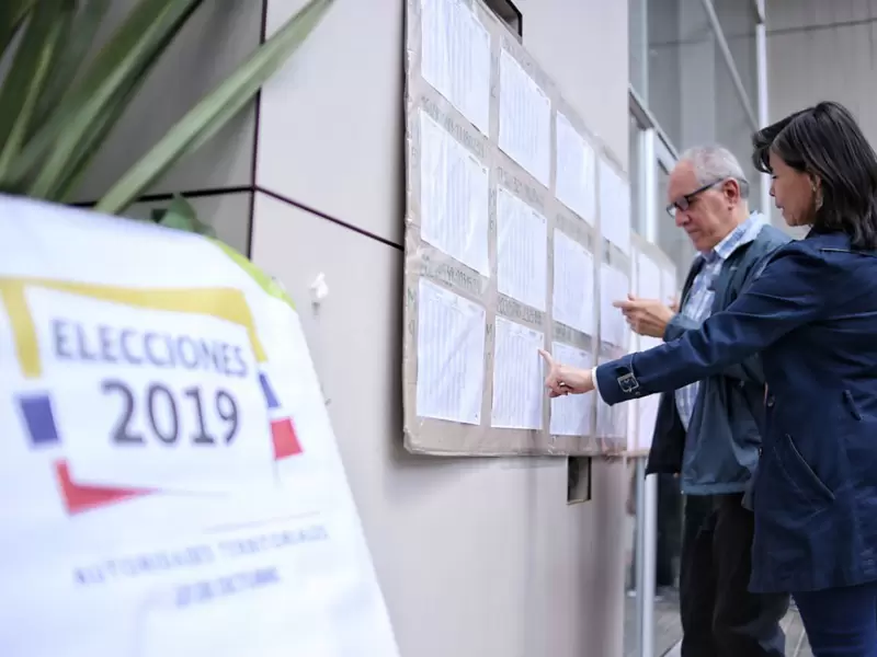 Así transcurren las elecciones en Colombia 2019 Así transcurren las elecciones en Colombia 2019