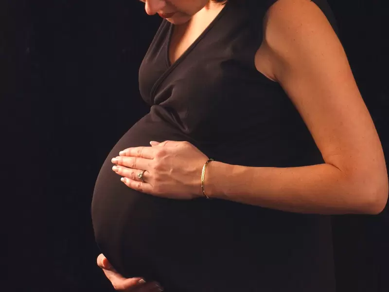 Foto de referencia de un embarazo