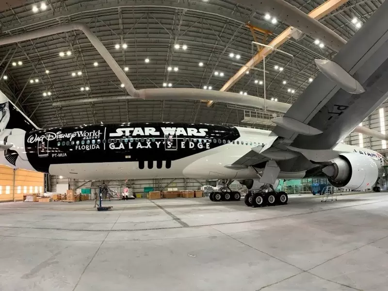 El 'Stormtrooper Plane' de Boeing, inspirado en Star Wars
