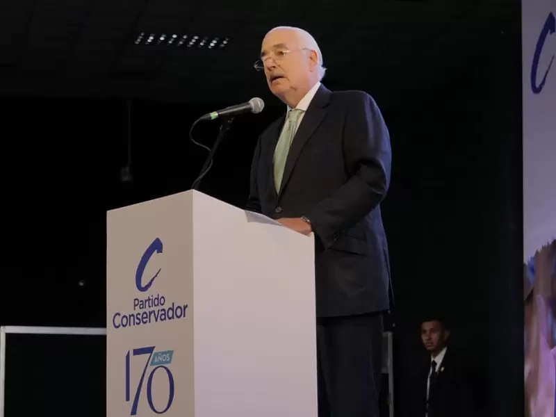 Expresidente Andrés Pastrana Partido Conservador