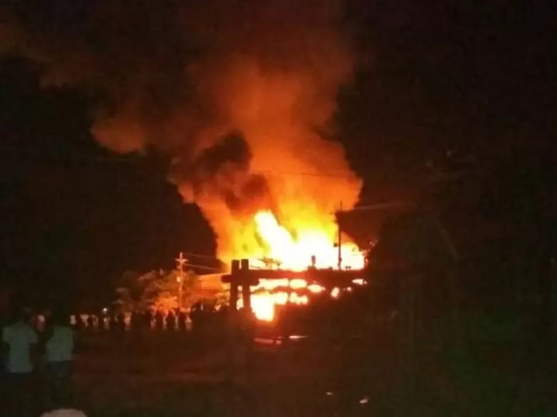 Incendio en Vigía del Fuerte, Antioquia