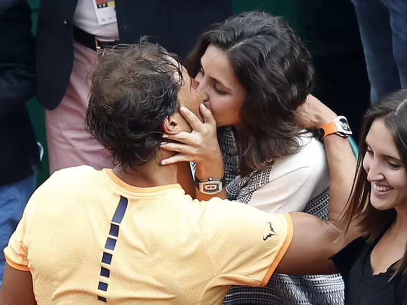 Rafael Nadal y Mery Perelló