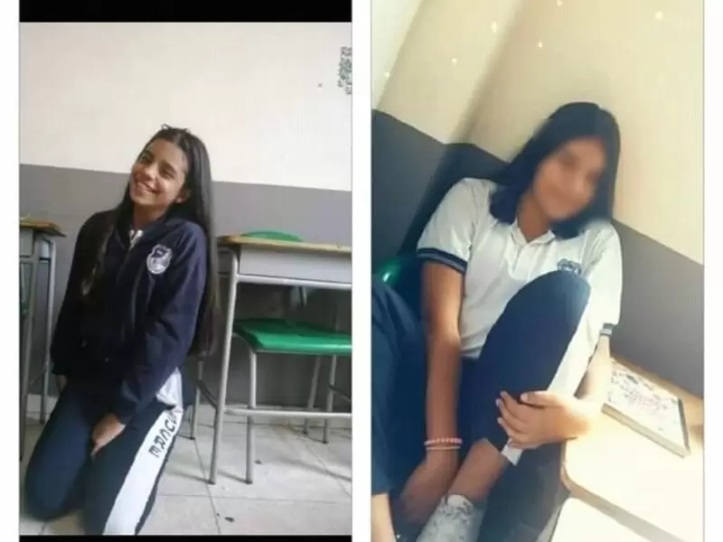 Menores desaparecidas en Itagüí, Antioquia. Foto publicada con autorización de los familiares.