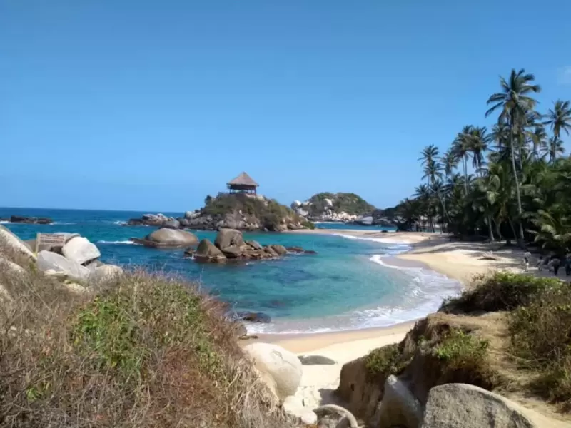 Balnearios y playas del área protegida