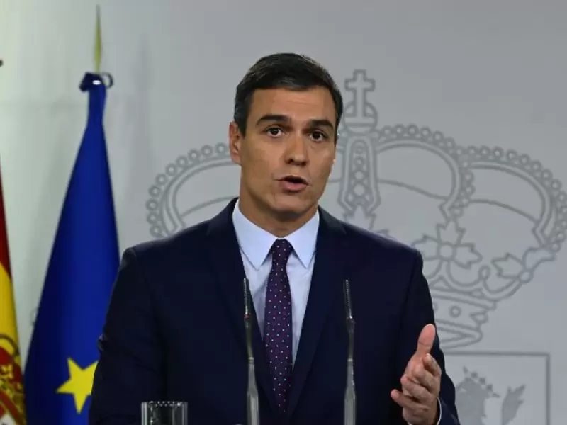Pedro Sánchez, presidente del Gobierno español