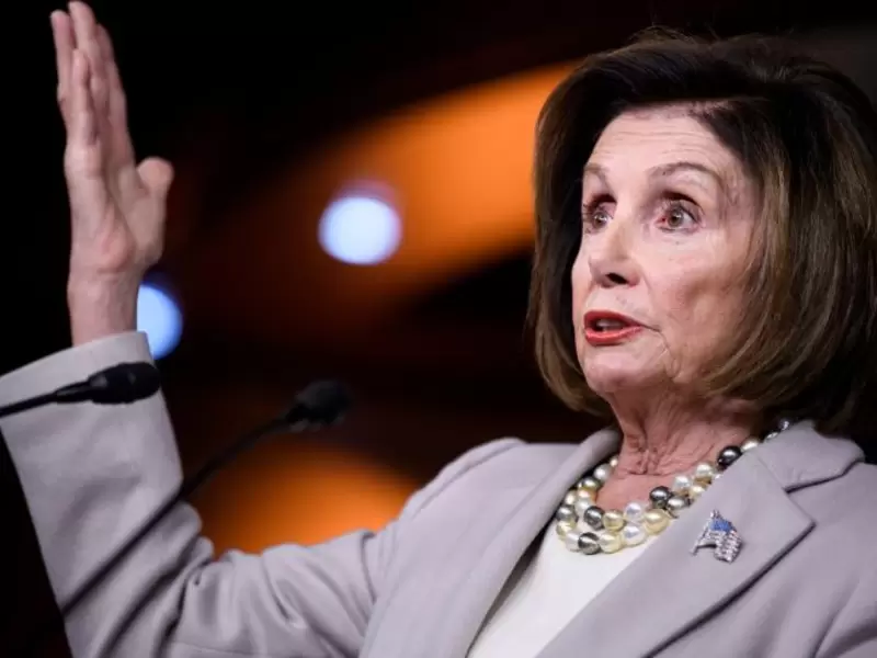 Nancy Pelosi, presidenta de la Cámara de Representantes de EE.UU.