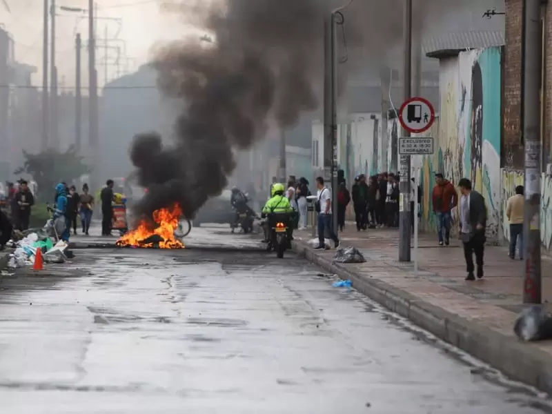 Protestas en San Andresito de San José