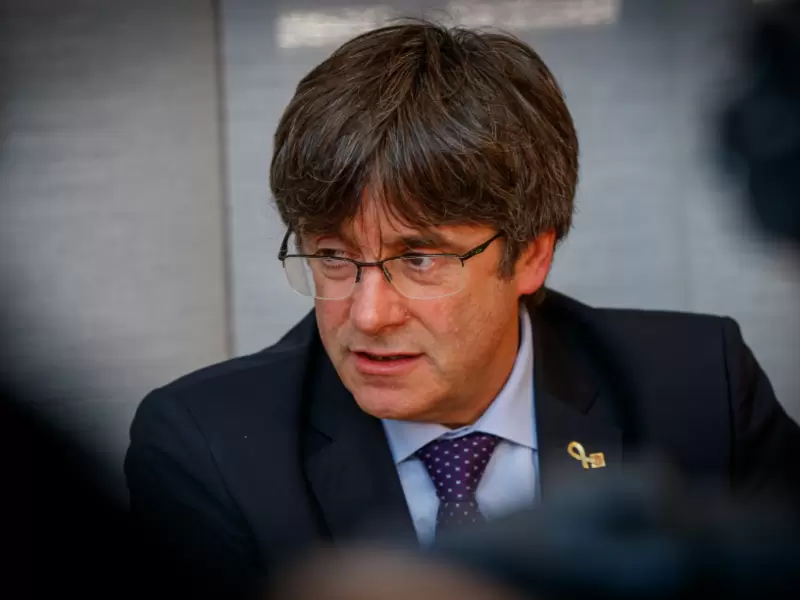 Carles Puigdemont, expresidente de Cataluña