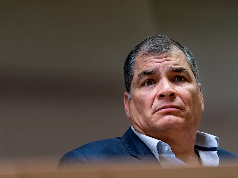 Rafael Correa, expresidente de Ecuador