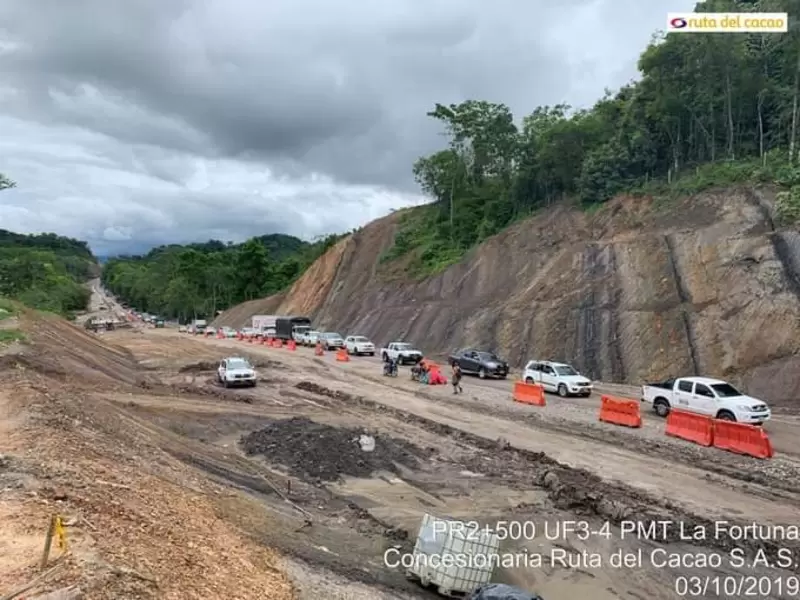 Actualmente se adelantan trabajos en la zona