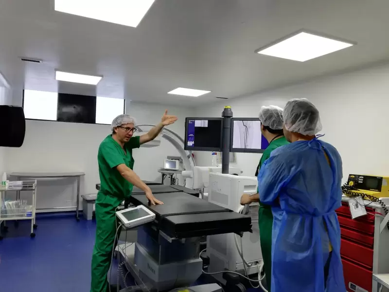 Equipo de salvamento de pie de diabético en Bogotá