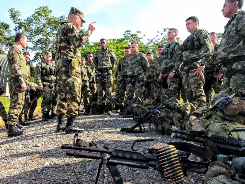 Operaciones militares de la Séptima División del Ejército.
