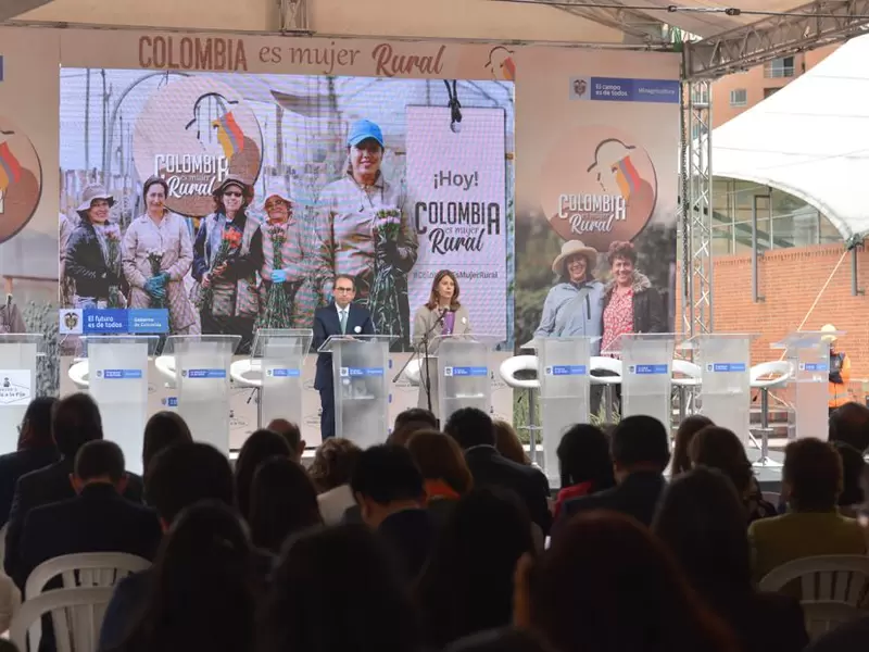 La vicepresidenta Marta Lucia Ramírez firmó el Pacto por la Equidad de la Mujer Rural