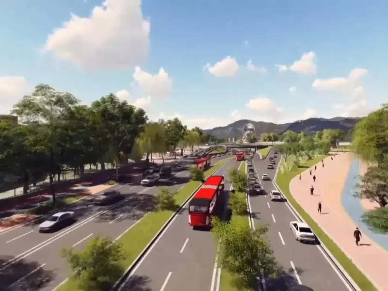 Transmilenio por la Avenida 68