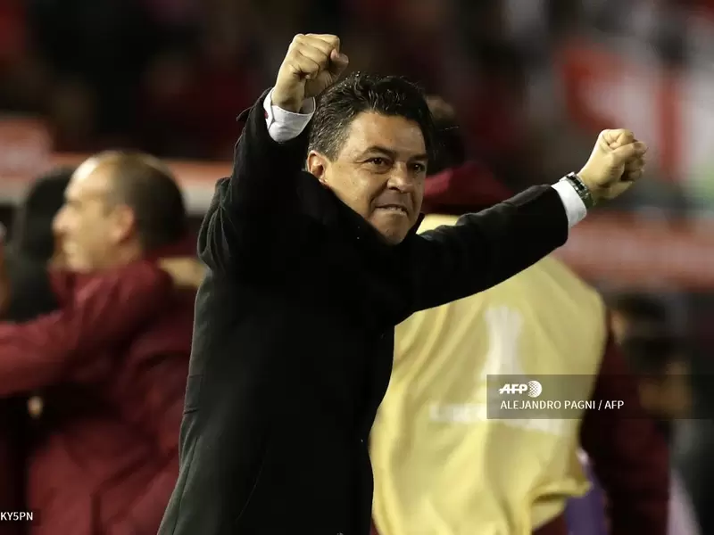 Marcelo Gallardo, técnico argentino Marcelo Gallardo, técnico argentino