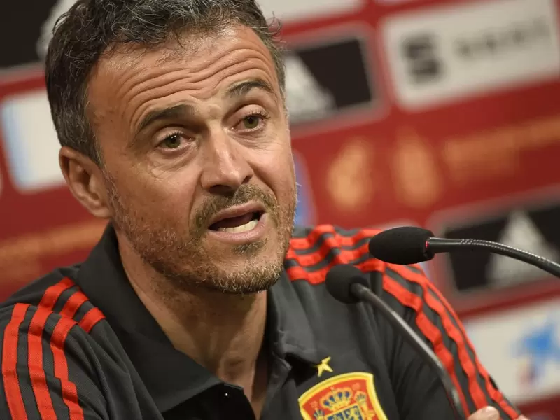 Luis Enrique Martínez, técnico español Luis Enrique Martínez, técnico español