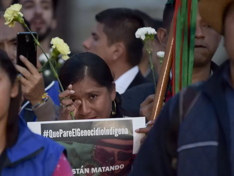 Indígenas rechazan asesinatos de sus líderes