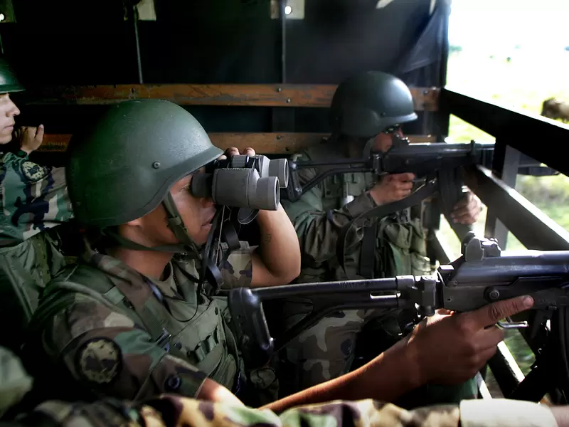 Operativos de la fuerza pública en Caquetá