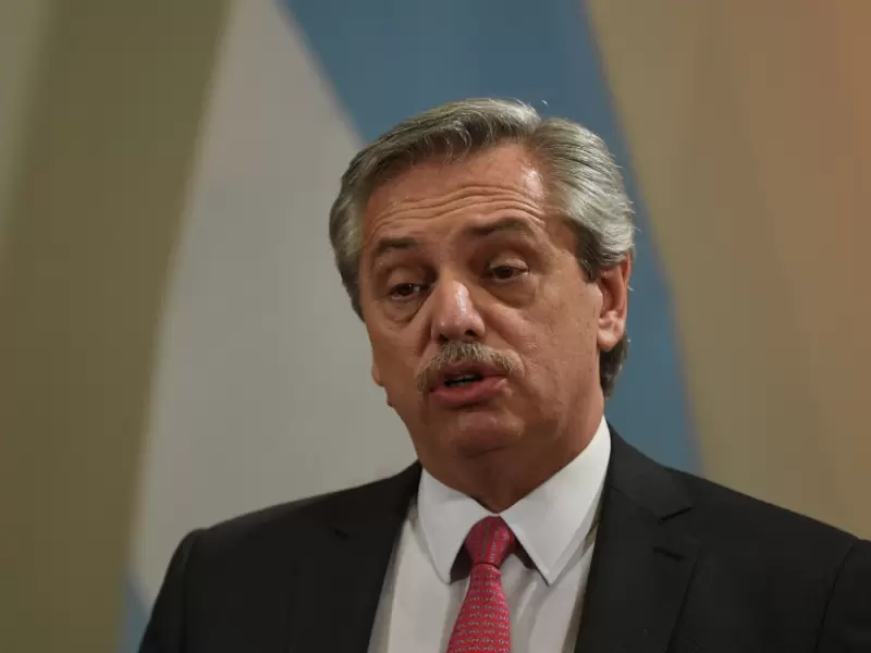 Alberto Fernandez, presidente Argentina.