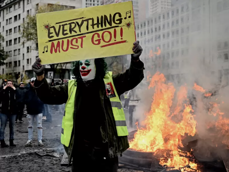 Manifestaciones en primer aniversario de chalecos amarillos en Francia