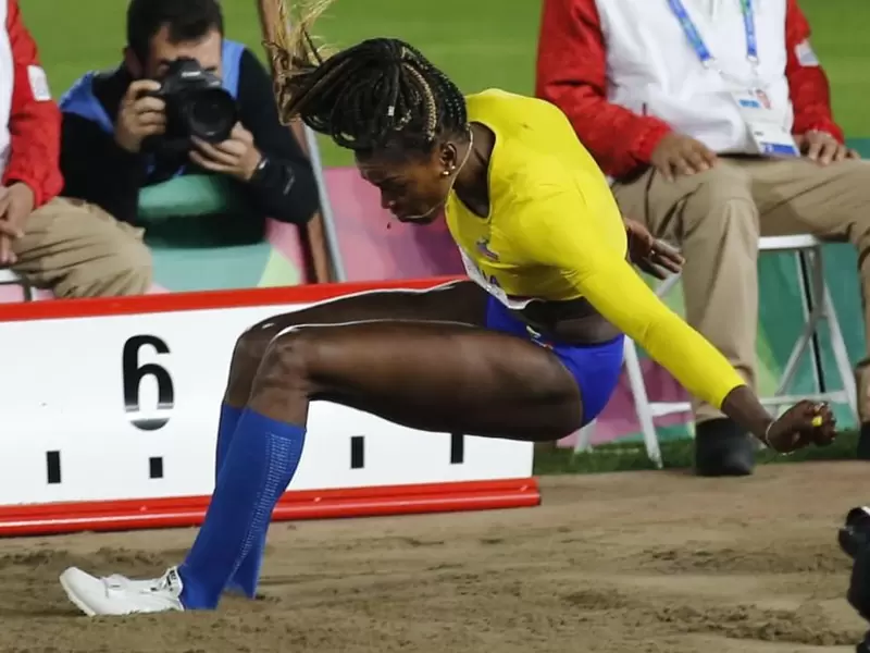 Caterine Ibargüen, salto triple