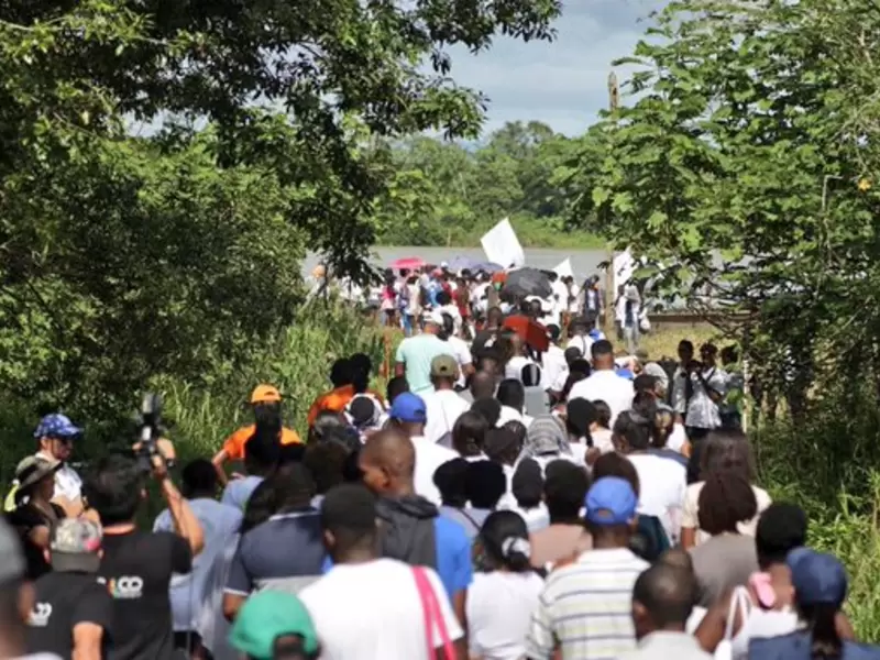 Familiares de víctimas de Bojayá